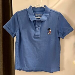 Disney Gap Kids Blue Polo Shirt